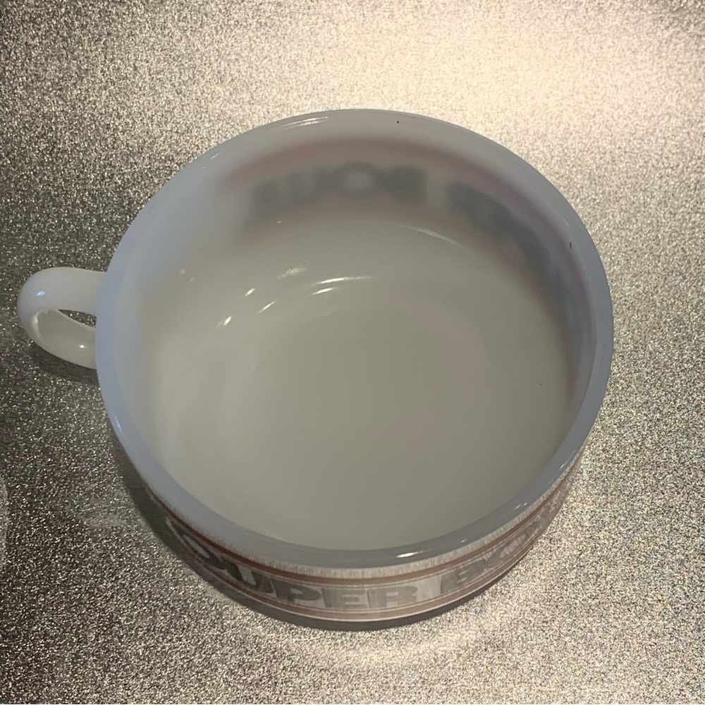 Vintage Glasbake Soup Bowl Mug Souper Bowl Chili Cereal Milkglass MCM 14 Oz - Picture 8 of 12